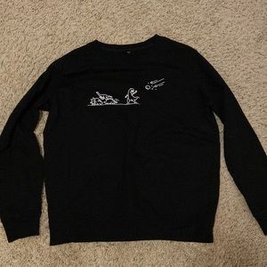 ROMWE dinosaur sweatshirt